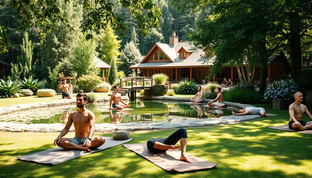 menâs wellness retreat